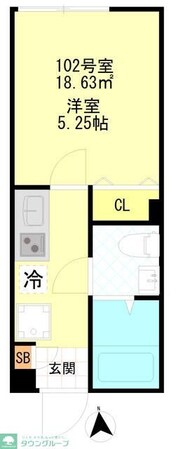 CFジオーレ小岩クレストの物件間取画像